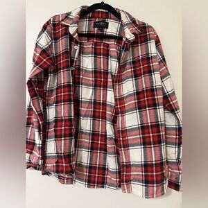 PacSun Red and Black Plaid Shirt
